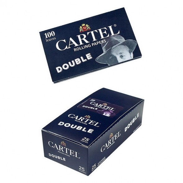 Бумага для самокруток Cartel - Double Black (100 штук) купить в Тюмени