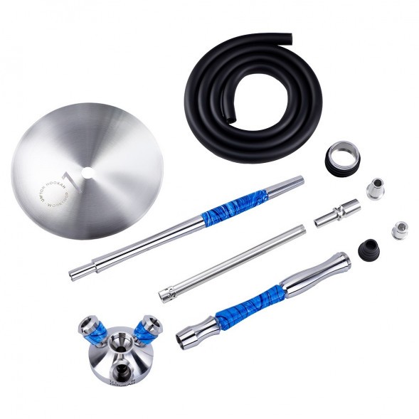 Кальян UNION - Fibonacci Акрил Голубой II (Без Колбы) купить в Тюмени