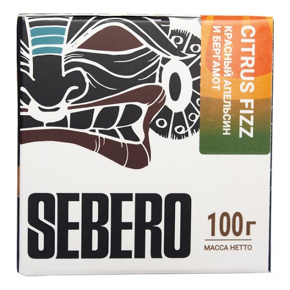 Табак Sebero - Citrus Fizz (Красный Апельсин и Бергамот, 100 грамм) купить в Тюмени