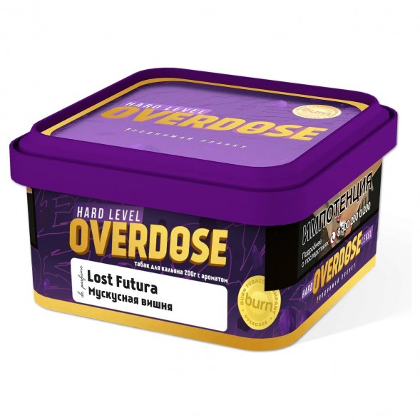 Табак Overdose - Lost Futura (Мускусная Вишня, 200 грамм) купить в Тюмени