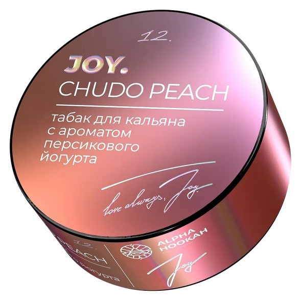 Табак Joy - Chudo Peach (Персиковый Йогурт, 25 грамм) купить в Тюмени