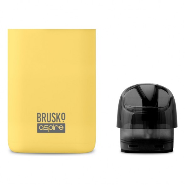 Электронная сигарета Brusko - Minican Plus (850 mAh, Жёлтый) купить в Тюмени