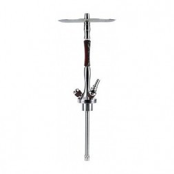 Кальян UNION - Fibonacci Гибрид (Чёрно-Красный, Без Колбы)