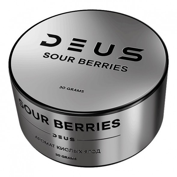 Табак Deus - Sour Berries (Кислые Ягоды, 30 грамм) купить в Тюмени