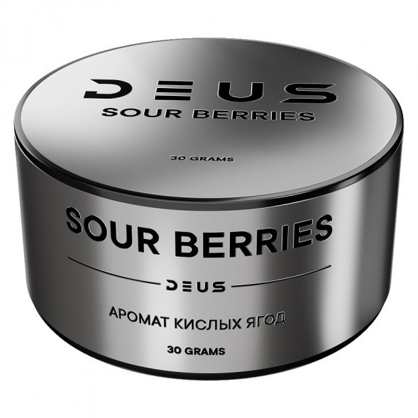 Табак Deus - Sour Berries (Кислые Ягоды, 30 грамм) купить в Тюмени