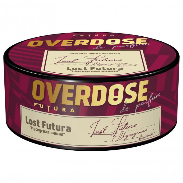 Табак Overdose - Lost Futura (Мускусная Вишня, 100 грамм) купить в Тюмени