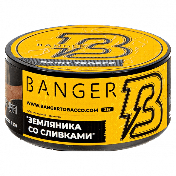 Табак Banger - Saint-Tropez (Земляника со Сливками, 25 грамм) купить в Тюмени