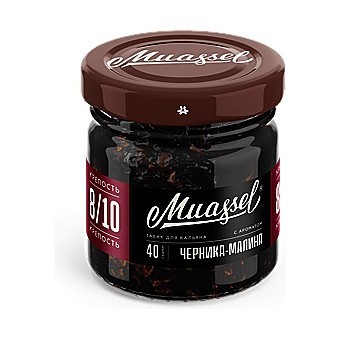 Табак Muassel Extra Strong - Черника-Малина (40 грамм) купить в Тюмени