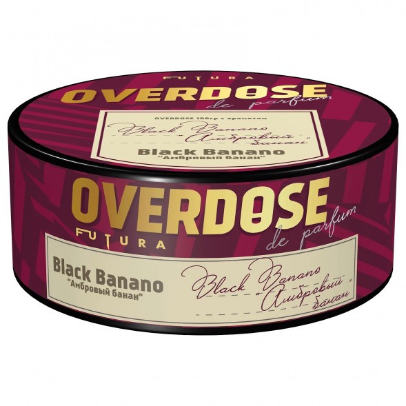 Табак Overdose - Black Banano (Амбровый Банан, 100 грамм) купить в Тюмени