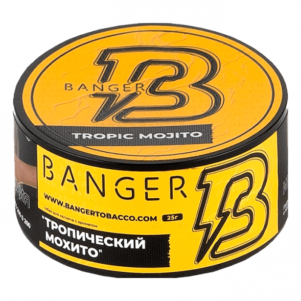 Табак Banger - Tropic Mojito (Тропический Мохито, 25 грамм) купить в Тюмени
