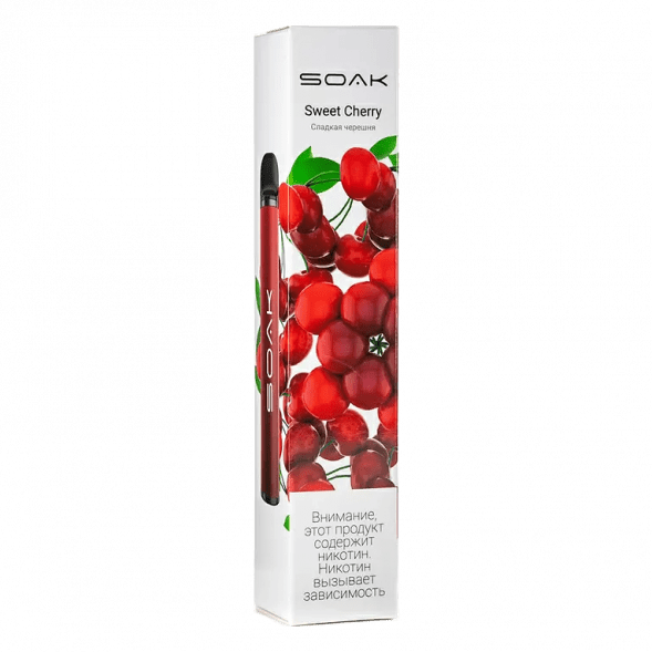 SOAK X - Sweet Cherry (Сладкая Черешня, 2200 затяжек) купить в Тюмени