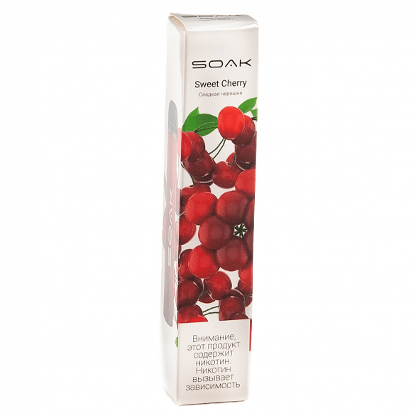 SOAK X - Sweet Cherry (Сладкая Черешня, 2200 затяжек) купить в Тюмени
