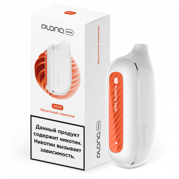 PLONQ MAX - Фруктовый Мармелад (6000 затяжек) купить в Тюмени