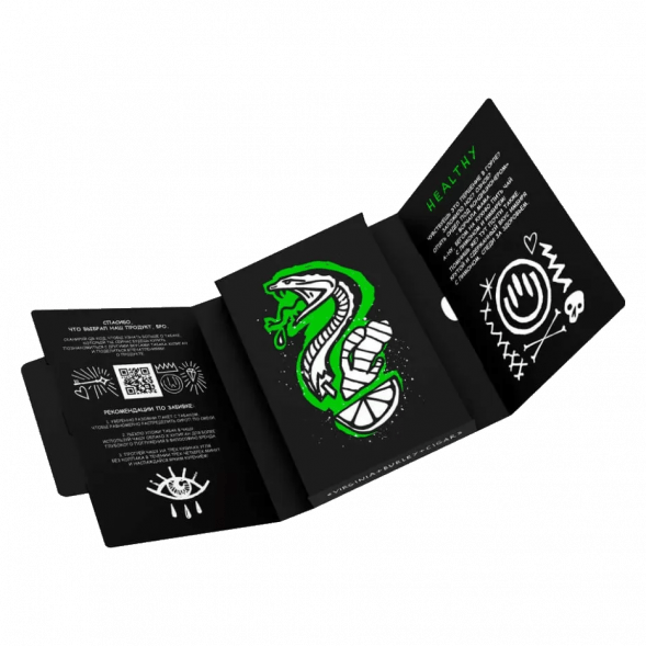 Табак Хулиган - Healthy (Имбирь и Лимон, 25 грамм) купить в Тюмени