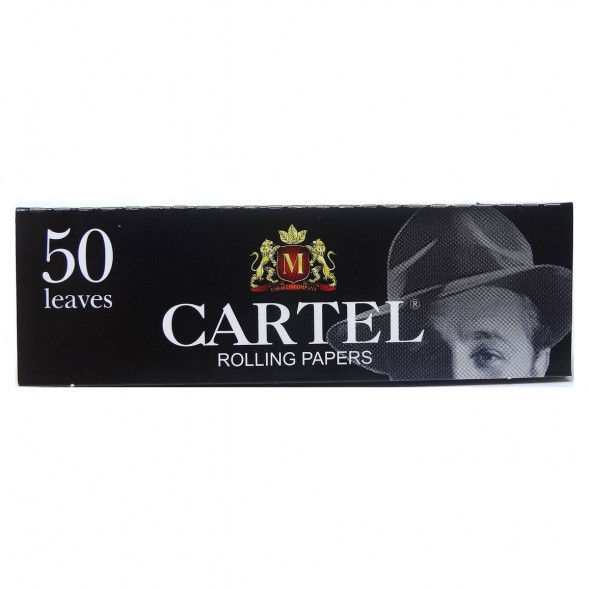 Бумага для самокруток Cartel - Black (50 штук) купить в Тюмени