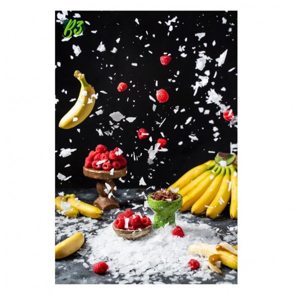 Табак B3 - Banana Berry (Банан и Ягоды, 250 грамм) купить в Тюмени