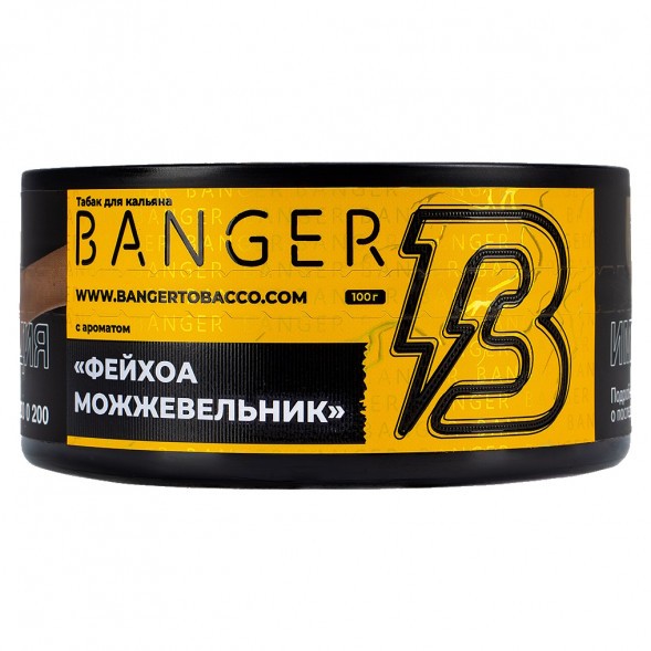 Табак Banger - Evergreen (Фейхоа Можжевельник, 100 грамм) купить в Тюмени