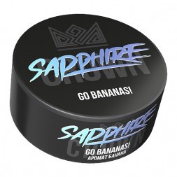Табак Sapphire Crown - Go Bananas! (Банан, 100 грамм)