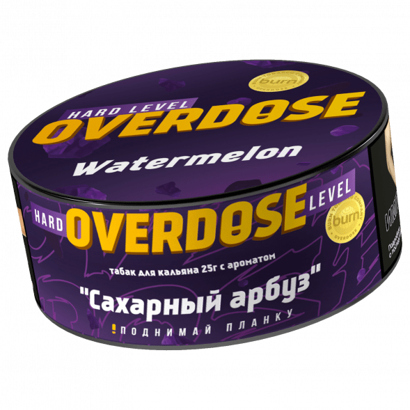 Табак Overdose - Watermelon (Сахарный Арбуз, 25 грамм) купить в Тюмени