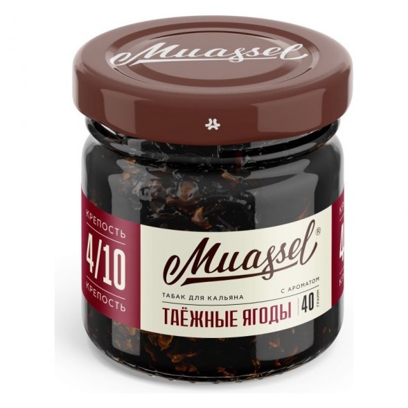 Табак Muassel Medium - Таёжные Ягоды (40 грамм) купить в Тюмени