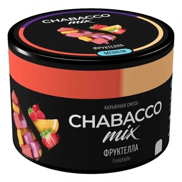 Смесь Chabacco MIX MEDIUM - Fruictella (Фруктелла, 40 грамм) купить в Тюмени