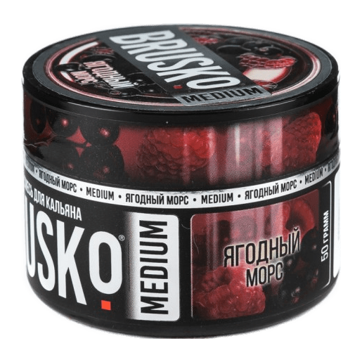 Смесь Brusko Medium - Ягодный Морс (50 грамм) купить в Тюмени