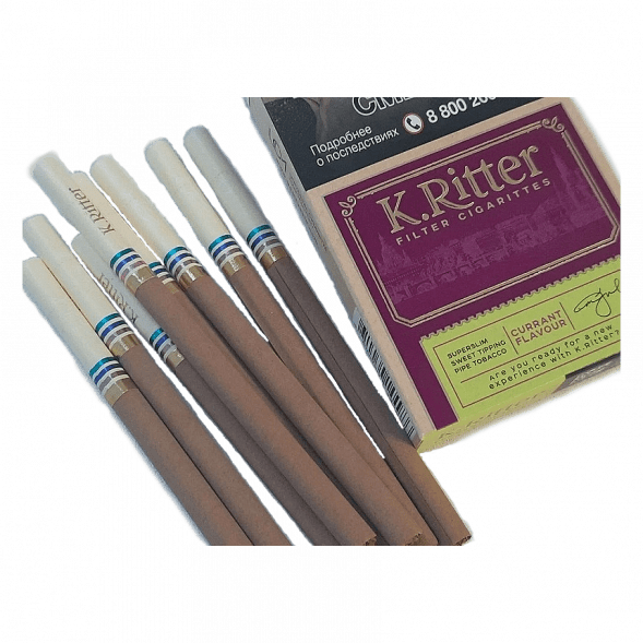 Сигариты K.Ritter - Currant SuperSlim (Смородина​​, 20 штук) купить в Тюмени