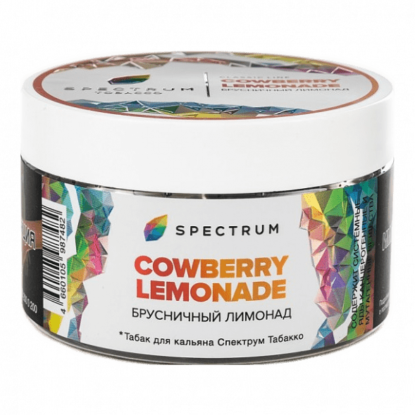 Табак Spectrum - Cowberry Lemonade (Брусничный Лимонад, 200 грамм) купить в Тюмени