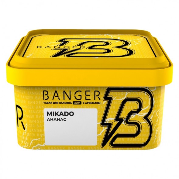 Табак Banger - Mikado (Ананас, 200 грамм) купить в Тюмени