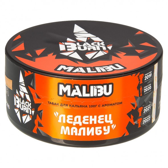 Табак BlackBurn - Malibu (Леденец Малибу, 100 грамм) купить в Тюмени