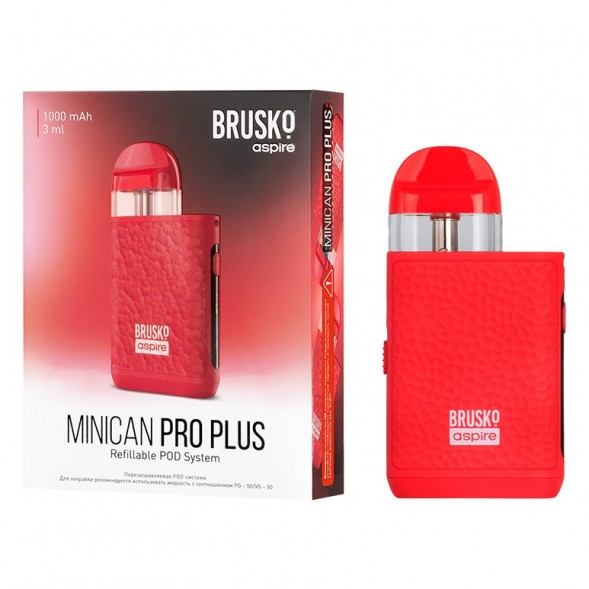Электронная сигарета Brusko - Minican PRO Plus (Красный) купить в Тюмени