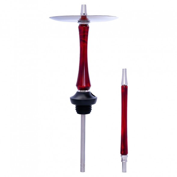 Кальян UNION - Sleek Акрил (Красный, Без Колбы) купить в Тюмени