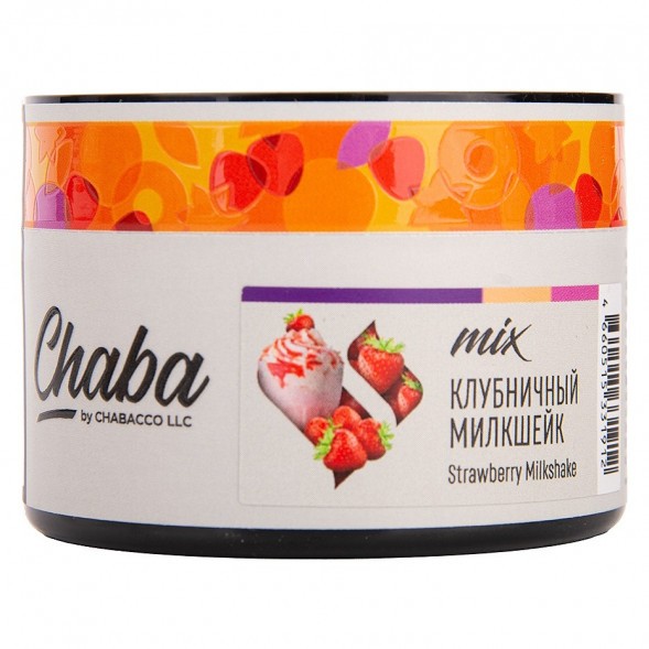Смесь Chaba Mix - Strawberry Milkshake (Клубничный Милкшейк, 40 грамм) купить в Тюмени