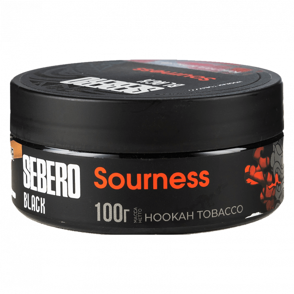 Табак Sebero Black - Sourness (Кислая Клюква, 100 грамм) купить в Тюмени