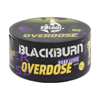 Табак BlackBurn - Overdose (Лимон - Лайм, 25 грамм) купить в Тюмени