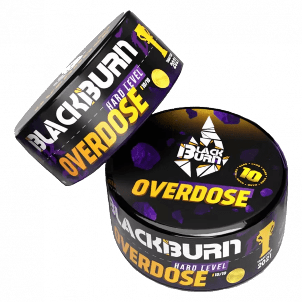 Табак BlackBurn - Overdose (Лимон - Лайм, 25 грамм) купить в Тюмени