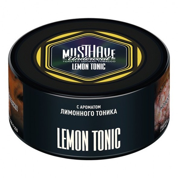 Табак Must Have - Lemon Tonic (Лимонный Тоник, 125 грамм) купить в Тюмени
