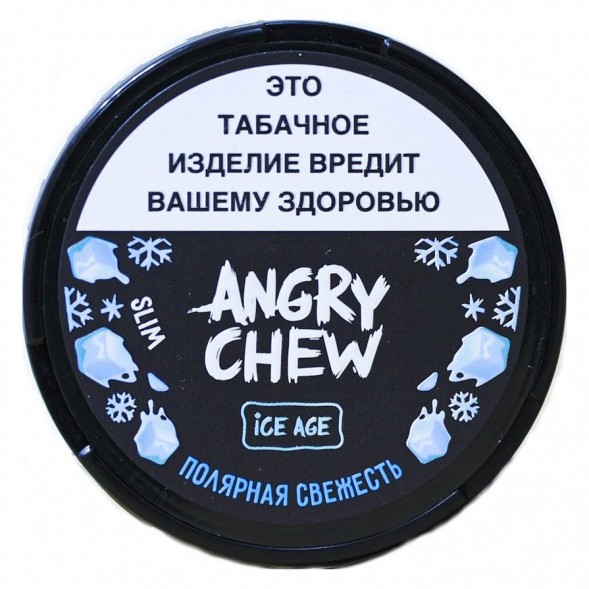 Табак жевательный Angry Chew Slim Medium - Полярная Свежесть (12 грамм) купить в Тюмени