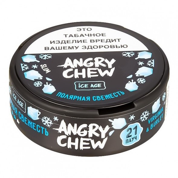 Табак жевательный Angry Chew Slim Medium - Полярная Свежесть (12 грамм) купить в Тюмени