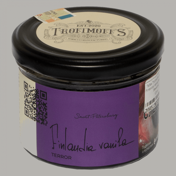 Табак Trofimoff&#039;s Terror - Finlandia Vanila (Финская Ваниль, 25 грамм) купить в Тюмени