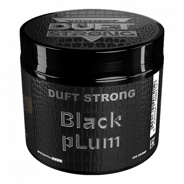 Табак Duft Strong - Black Plum (Чернослив, 200 грамм) купить в Тюмени