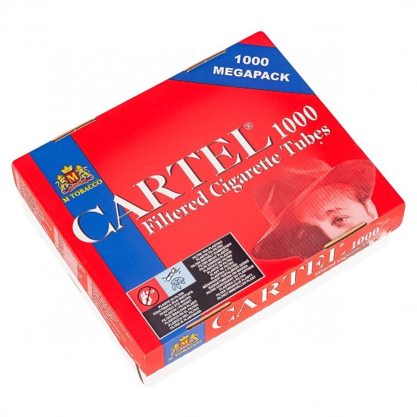 Гильзы сигаретные Cartel - 84x15 мм (1000 штук) купить в Тюмени
