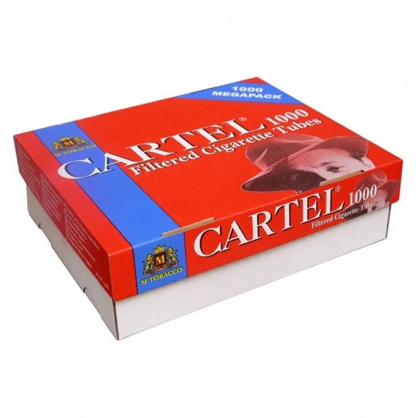 Гильзы сигаретные Cartel - 84x15 мм (1000 штук) купить в Тюмени