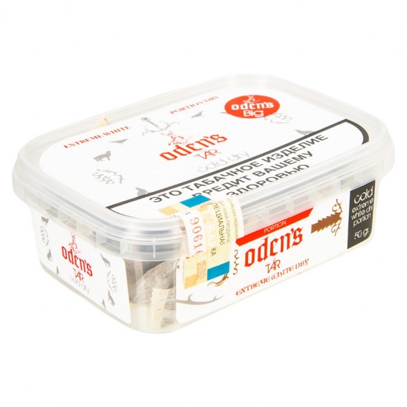 Табак жевательный ODENS - TAR Big (50 грамм, Россия) купить в Тюмени