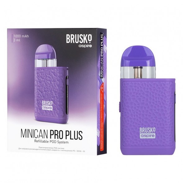 Электронная сигарета Brusko - Minican PRO Plus (Фиолетовый) купить в Тюмени
