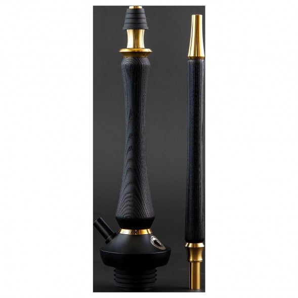 Кальян UNION - Sleek PVD Black (Чёрный, Без Колбы) купить в Тюмени