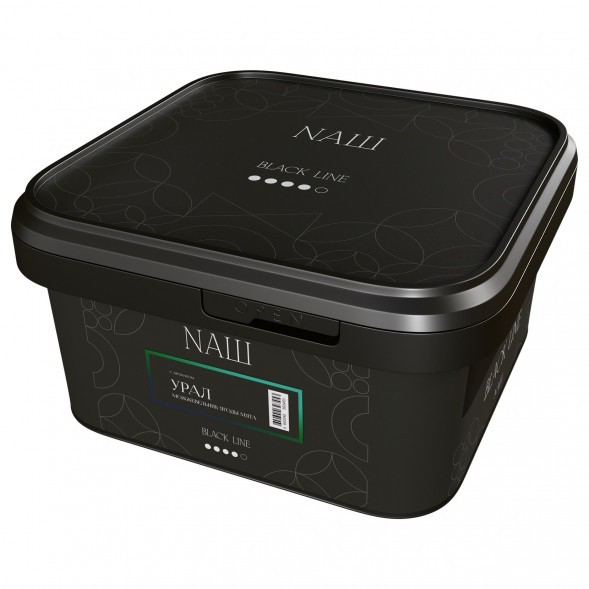 Табак NАШ BLACK - Урал (Можжевельник, Ягоды, Мята, 200 грамм) купить в Тюмени