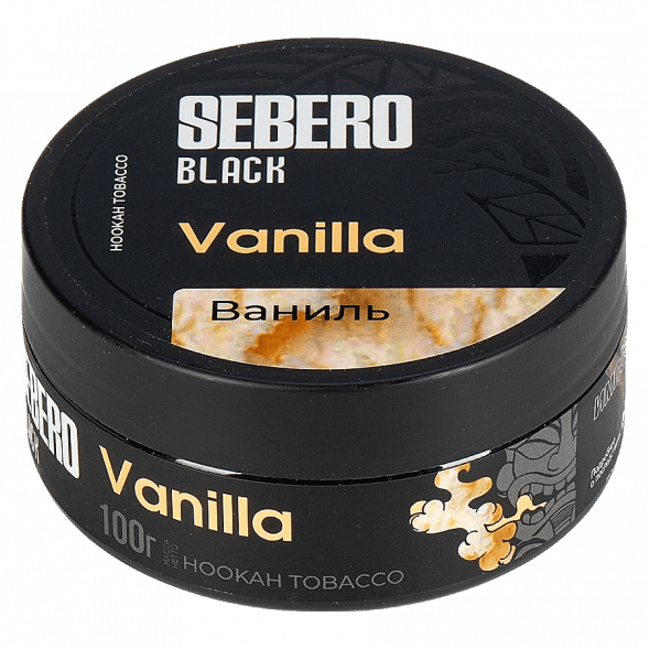 Табак Sebero Black - Vanilla (Ваниль, 100 грамм) купить в Тюмени