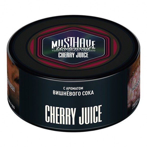 Табак Must Have - Cherry Juice (Вишневый Сок, 125 грамм) купить в Тюмени