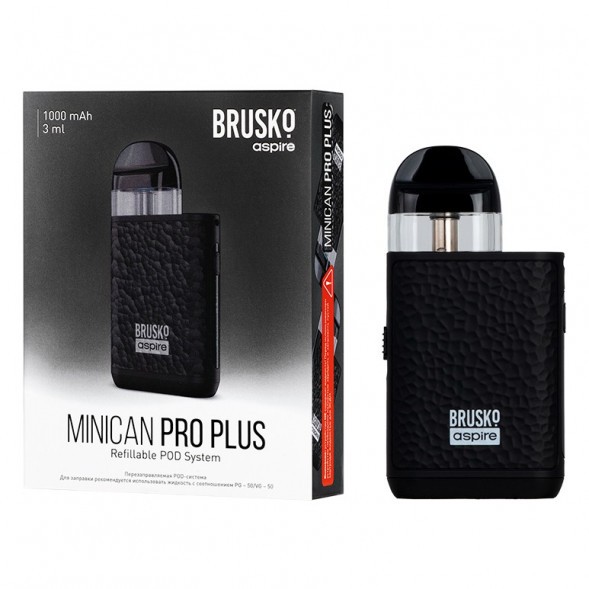 Электронная сигарета Brusko - Minican PRO Plus (Черный) купить в Тюмени